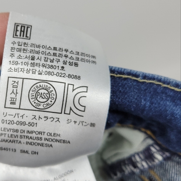 Levi Strauss Mens Casual Straight Leg Work Jeans Size 40x30 - Picture 14 of 16